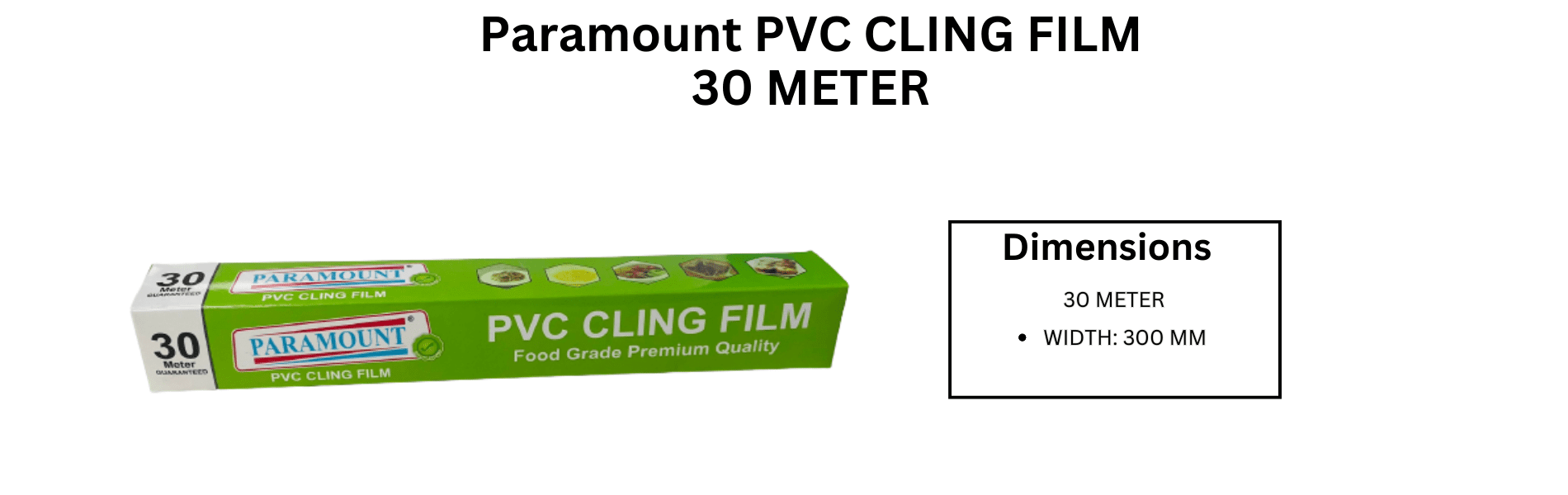 paramount PVC Cling foil