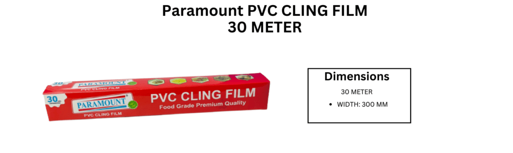 paramount PVC cling foil 30 meter