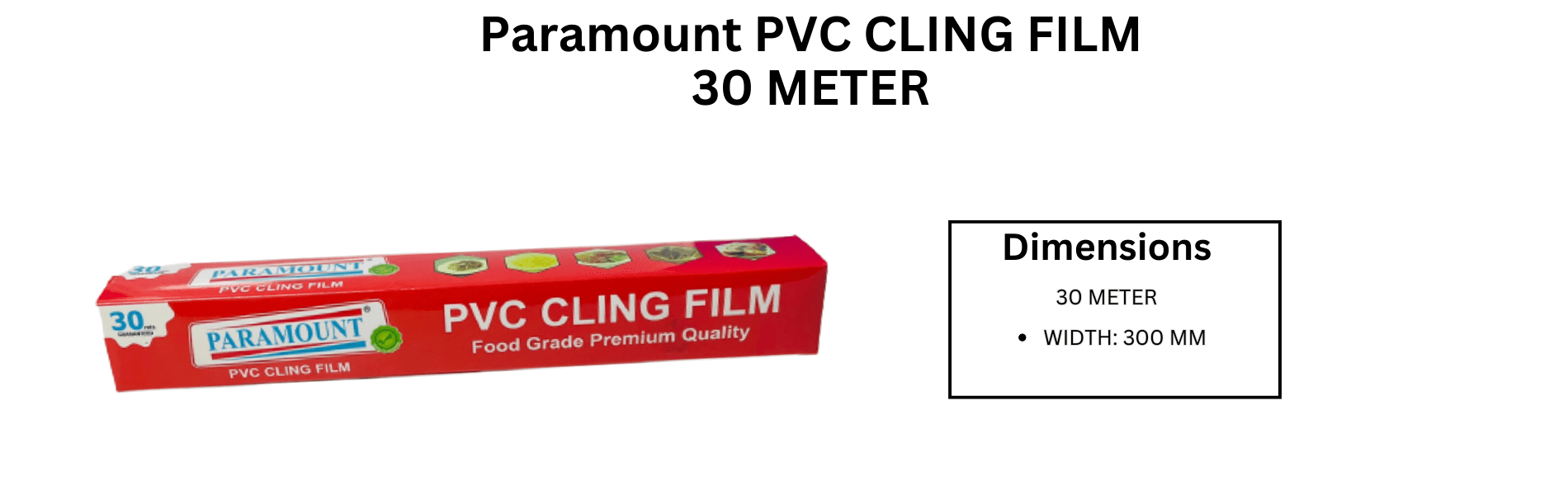 paramount PVC cling foil