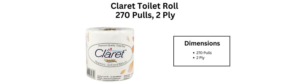 claret toilet rolls