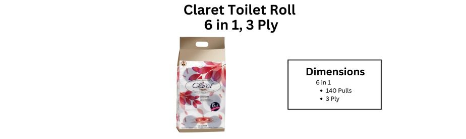 claret toilet roll