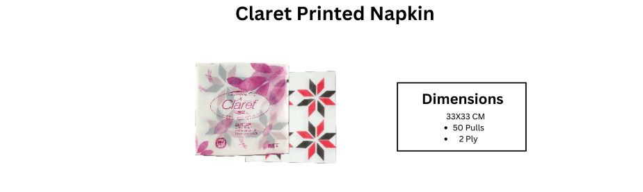 Printed napkins